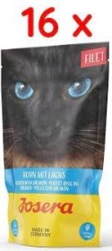 Josera Filet Kurczak Z Łososiem 16x70g