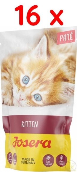 Josera Pate Kitten Z Olejem Z Łososia 16x85g