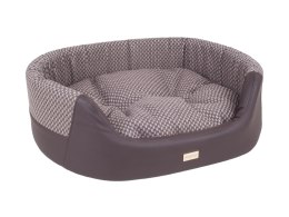 AMIPLAY Legowisko Elipsa Morgan Brązowe M