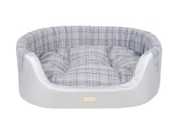 AMIPLAY Legowisko Elipsa Venus Srebrne L