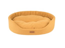 AMIPLAY Legowisko Owalne Montana Żółte S