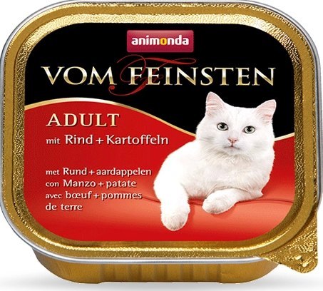 Animonda Vom Feinsten Adult Cat Wołowina Z Ziemniakami 100g