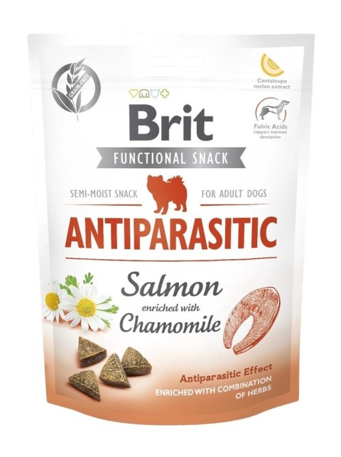 Brit Care Dog Functional Snack Antiparastic Salmon 150g