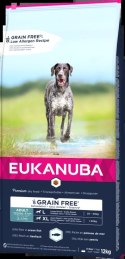 Eukanuba Adult Large Grain Free Łosoś 12kg