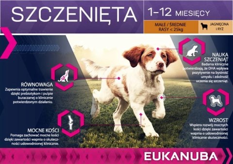 Eukanuba Puppy&Junior Lamb&Rice Large Breeds 12kg