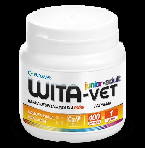 Eurowet Wita-Vet Junior +Aldut 400tab