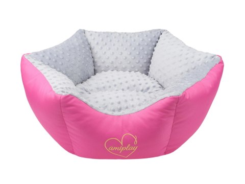 AMIPLAY Korona 2w1 Babydoll Jasnoszare L