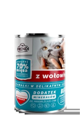 Frendi Kawałki W Delikatnym Sosie Z Wołowiną 400g