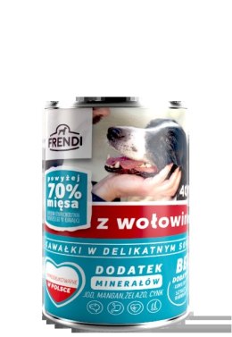 Frendi Kawałki W Delikatnym Sosie Z Wołowiną 400g