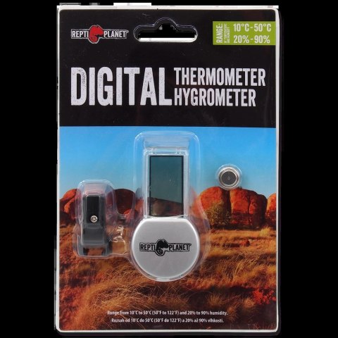 REPTI PLANET Termometr/Higrometr LCD