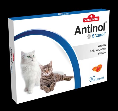 BIOVICO ANTINOL SIZAROL KOT 30 tabletek NA STAWY