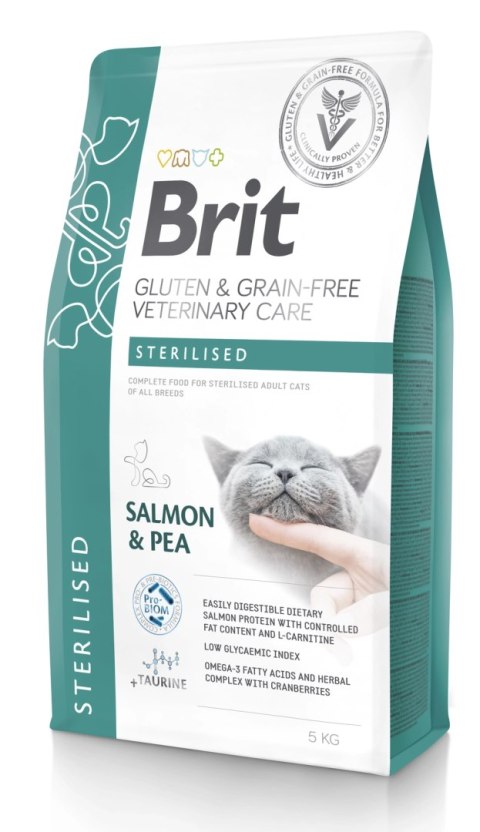 Brit GF Veterinary Diets Cat Sterilised 5kg