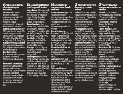 Karma Premium Hektor Baton Dla Psa Z Drobiem 900g