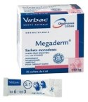 VIRBAC Megaderm 28x4 ml suplement diety dla psów i kotów do 10kg na problemy skórne