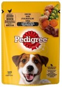 Pedigree Mokra Karma Dla Dorosłych Psów Z Kurczakiem I Warzywami W Sosie 100g
