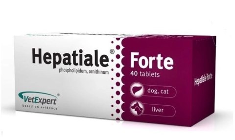 VETEXPERT Hepatiale Forte Large Breed 40 Tabletek