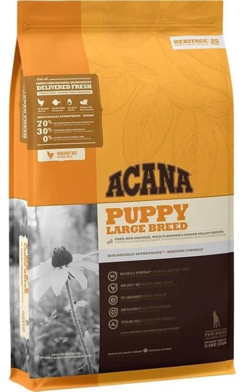 Acana Heritage Puppy Large Breed 11,4kg