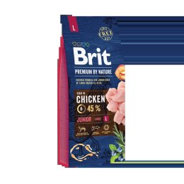 Brit Premium By Nature Junior L Z Kurczakiem 15kg