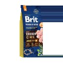 Brit Premium By Nature Junior M Z Kurczakiem 15kg