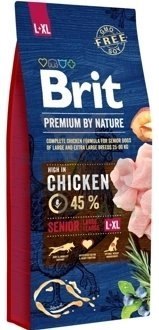 Brit Premium By Nature Senior L+XL Z Kurczakiem 15kg