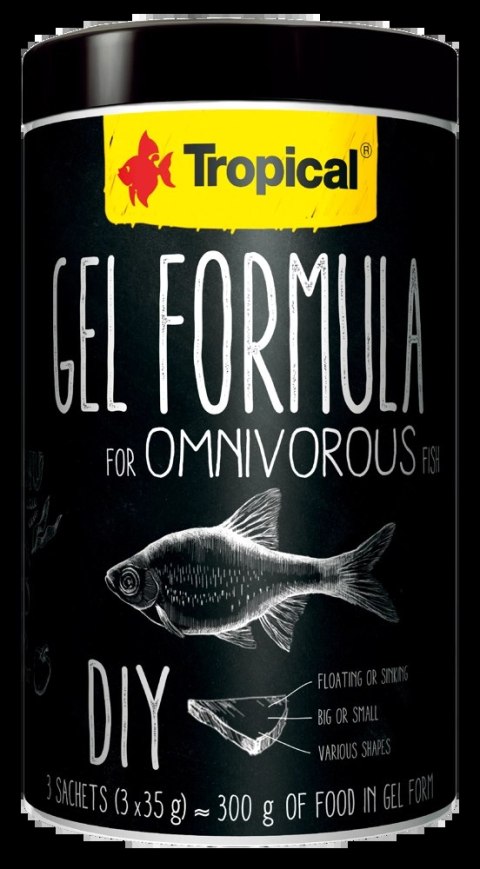 Tropical Gel Formula For Omnivorous Fish 1000ml