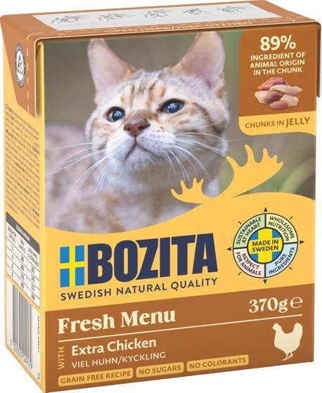 BOZITA Cat Siekany Kurczak W Galaretce 370g