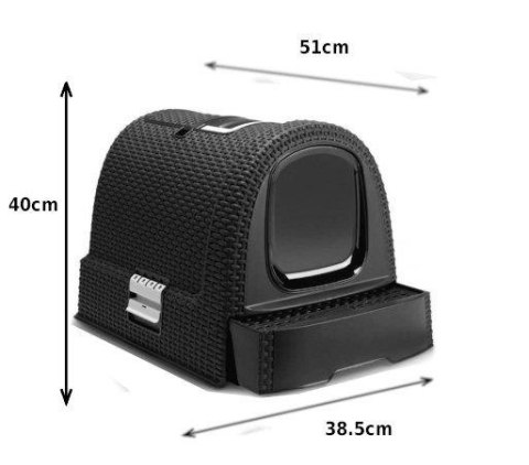 Curver Toaleta Dla Kota Kremowo-Beżowa