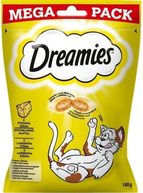 DREAMIES Przysmak Dla Kota Z Serem 180g