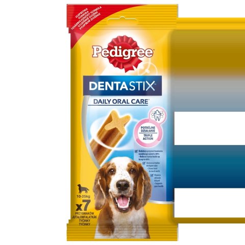 Pedigree DentaStix Przysmak Dentystyczny Dla Psów Od 4 Miesiąca I Wadze 10-25kg 180g