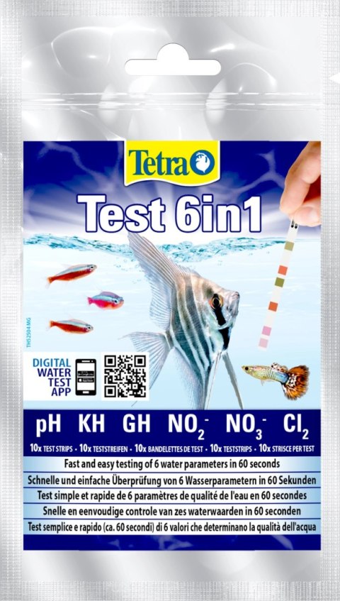 Tetra Test 6in1 10szt