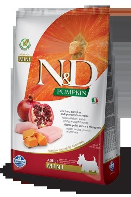 Farmina N&D Pumpkin Grain Free Canine Adult Mini Chicken&Pomegranate 2,5kg