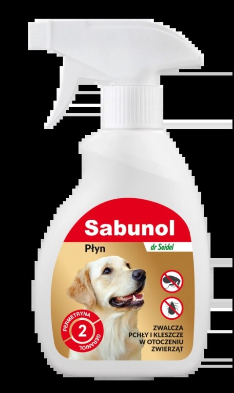 Laboratorium DermaPharm Sabunol Płyn Do Zwalczania Pcheł W Otoczeniu Zwierząt 250ml