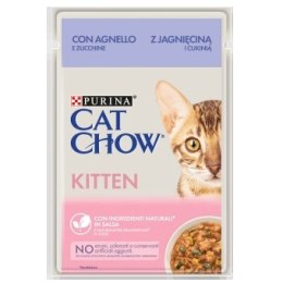 Purina Cat Chow Kitten Karma Z Jagnięciną I Cukinią W Sosie 85g