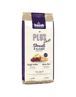 BOSCH Plus Adult Struś & Ziemniaki 12,5kg