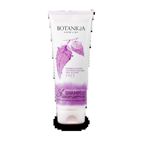 BOTANIQA Harsh & Shiny Coat Shampoo Szampon Dla Psów Szorstkowłosych 250ml