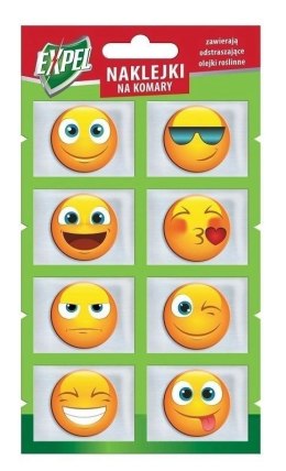 Bros Expel Naklejki Na Komary 8szt