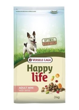 Versele-Laga Happy Life Adult Mini Z Jagnięciną 3kg