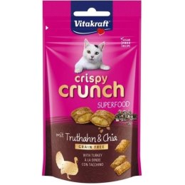 Vitakraft Crispy Crunch Z Indykiem I Chią 60g
