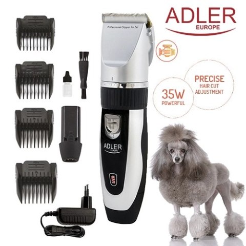 Camry Adler AD 2823 Maszynka Do Strzyżenia Zwierząt Domowych