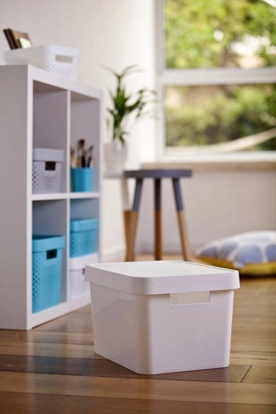 Curver Infinity Pojemnik Z Przykrywką Biały 17l