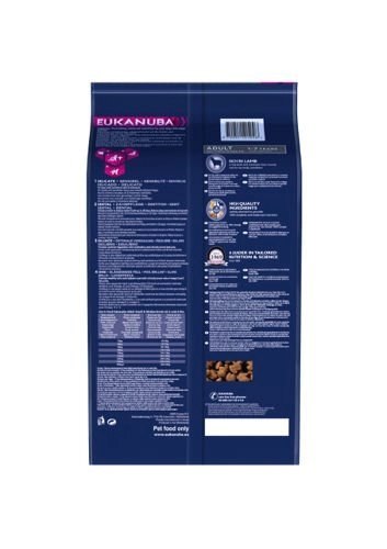 Eukanuba Adult Small&Medium Breed Rich In Lamb & Rice 12kg