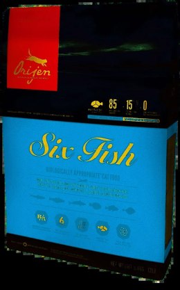 Orijen Six Fish Cat 5,4kg