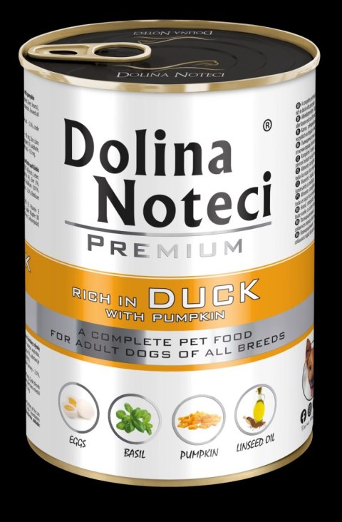 Dolina Noteci Premium Kaczka Z Dynią 400g