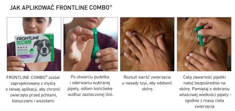 FRONTLINE Combo Spot-On Dla Psa 3x1,34ml