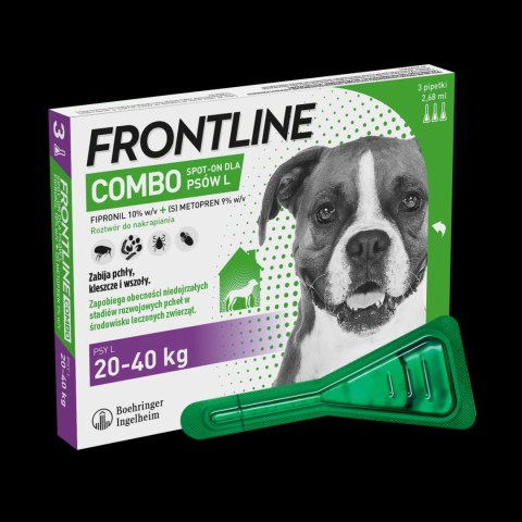 FRONTLINE Combo Spot-On Dla Psów 3x2,68ml