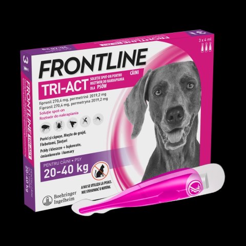 FRONTLINE Tri-Act Dla Psów 3x4ml